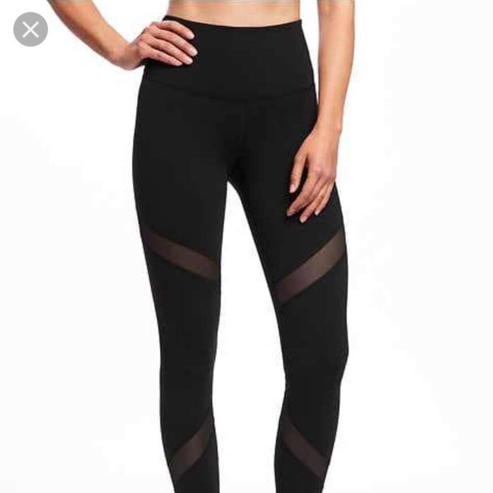 Old navy high rise leggings like new black